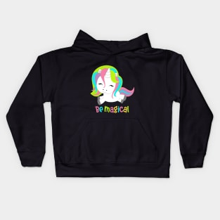 Cute unicorn Kids Hoodie